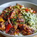 Sheet Pan Chicken Tinga Bowl