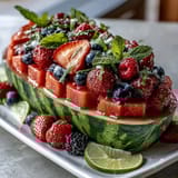 Watermelon Carving Board Berries