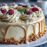 A party-ready Bridal Shower Rosé Velvet Cake drizzled with luxurious edible gold.