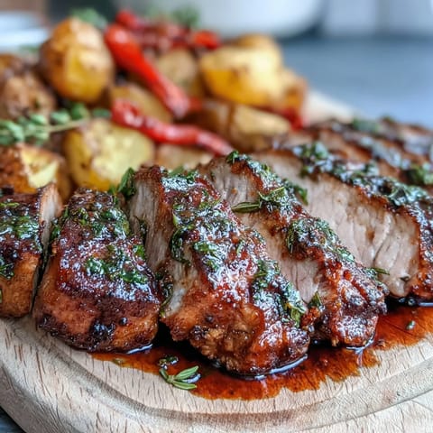 Marinated Ibérico Pork With Potatoes
