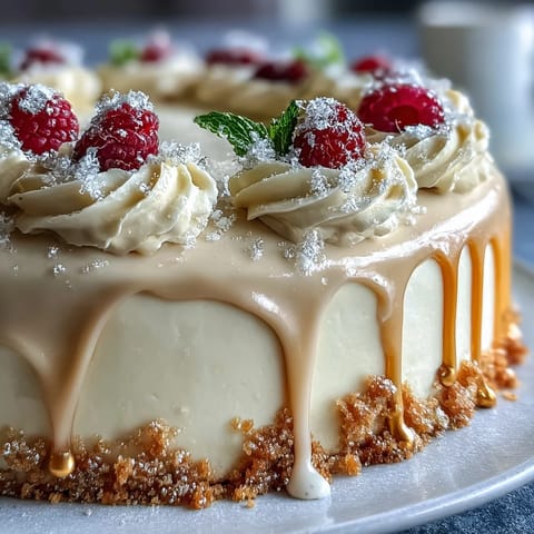 A party-ready Bridal Shower Rosé Velvet Cake drizzled with luxurious edible gold.