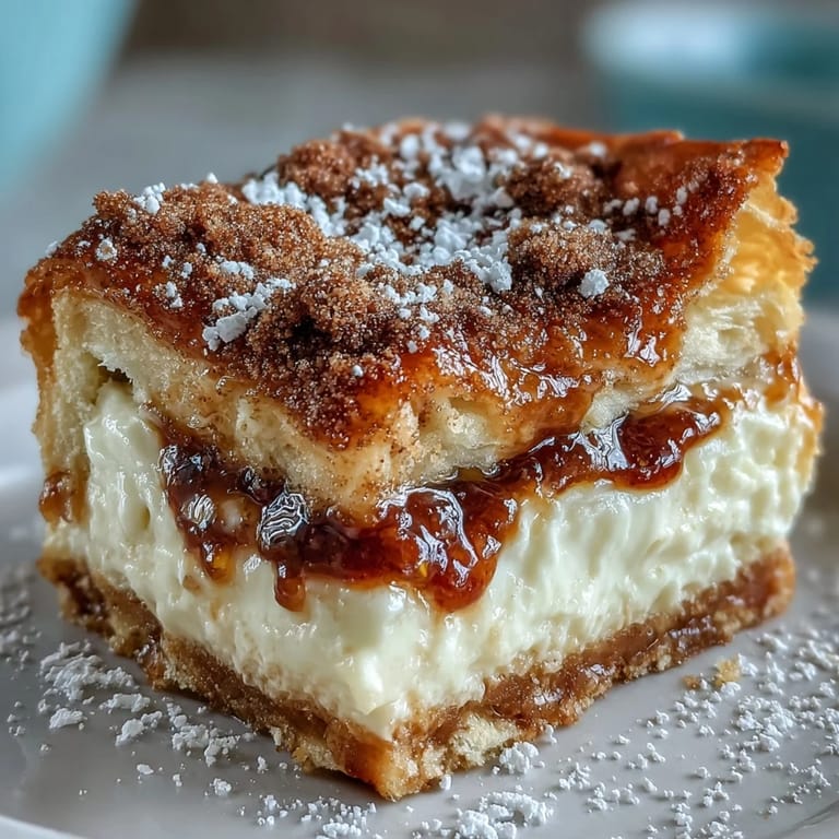 Melt-in-your-mouth Easy Cinco de Mayo Sopapilla Cheesecake Bars baked golden brown.